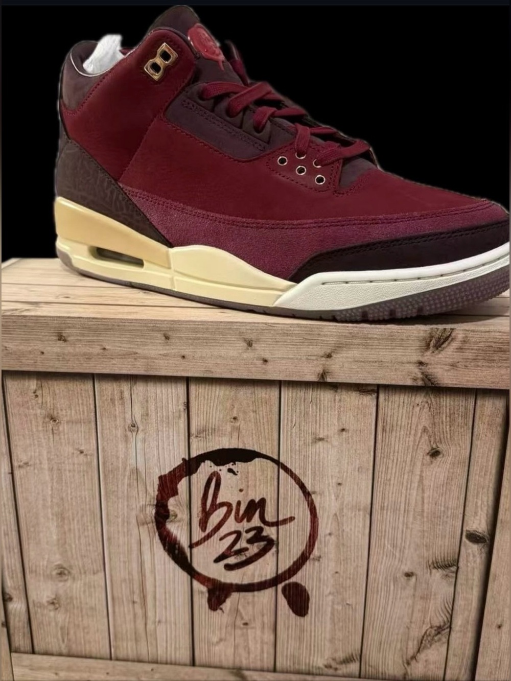 Nike AIRJordan 3 Retro PRM Bin23 107744-600 BIN LIMITED TO 2,300 pairs - Picture 2 of 12
